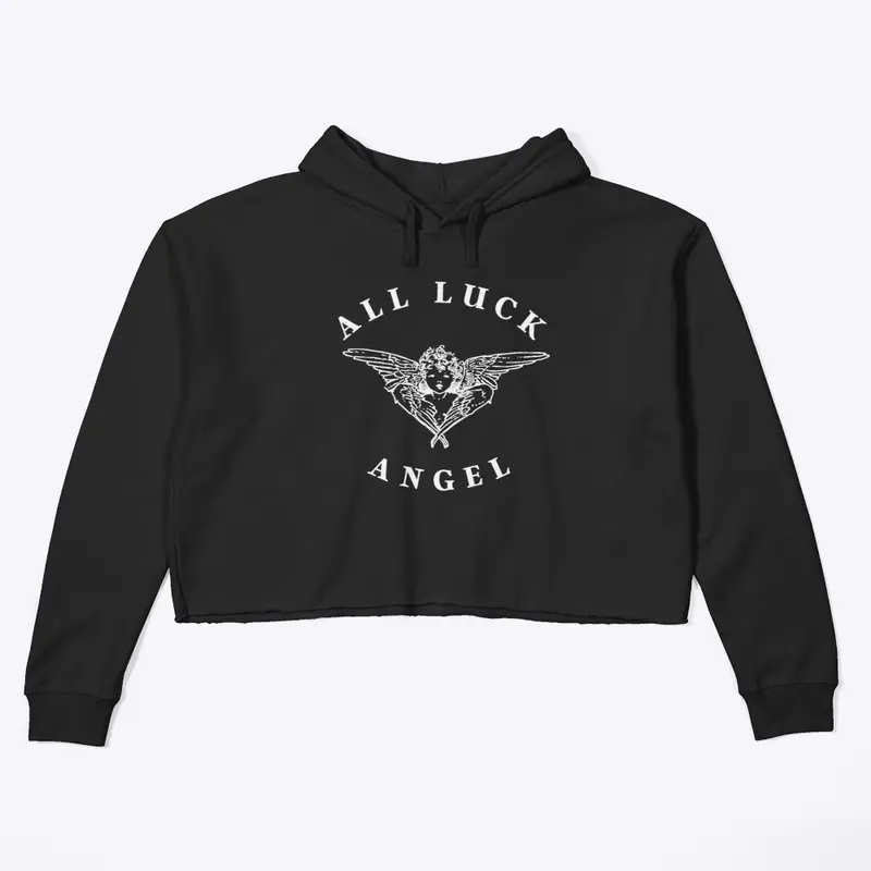 All Luck Crop Hoodie